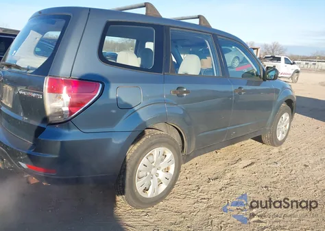 2009 Subaru Forester 2.5X from USA, damaged, VIN JF2SH61689G755877